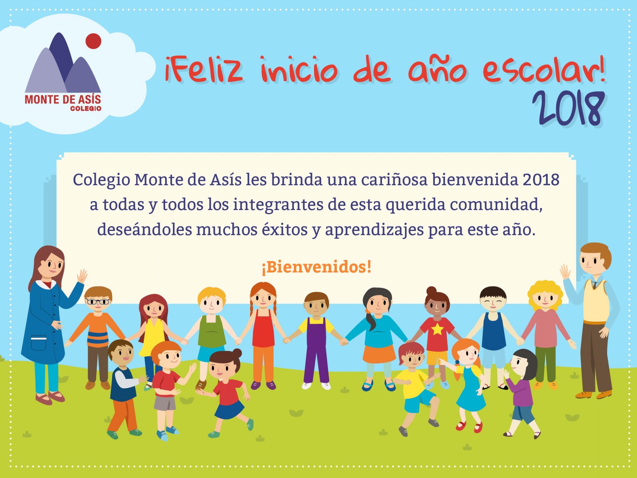 Colegio Monte De Asís Blog Archive Saludo De Bienvenida Año Escolar